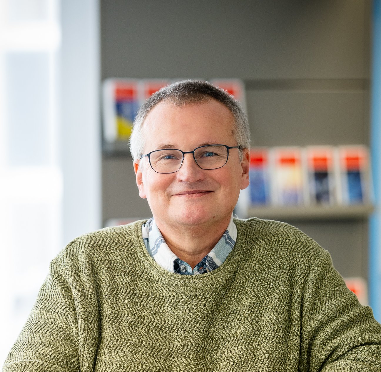 Uwe Linke-Ströbele ist Berufsberater bei der Agentur für Arbeit Herford