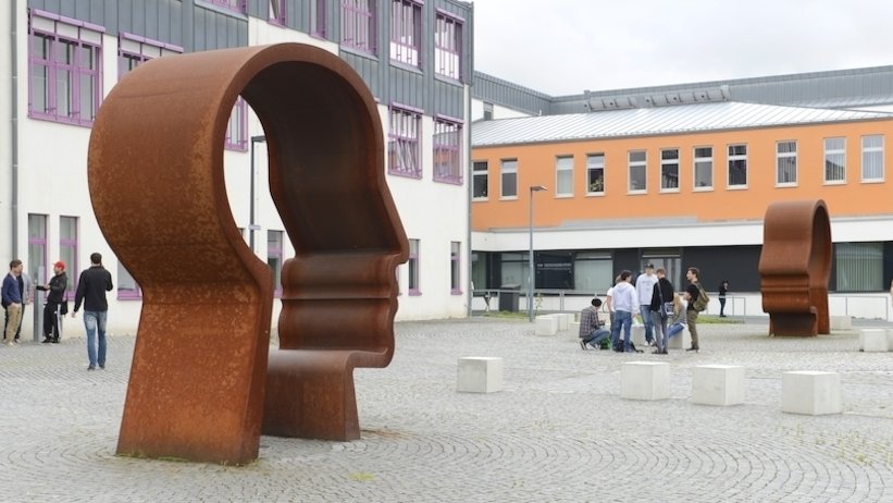 Der Campus der Hochschule für angewandte Wissenschaften in Weiden.