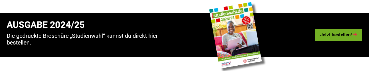 Screenshot der Start-Seite von studienwahl.de (unterer Teil, Buchbestellung)